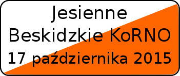 17 października 2015 - Jesienne Beskidzkie KoRNO;